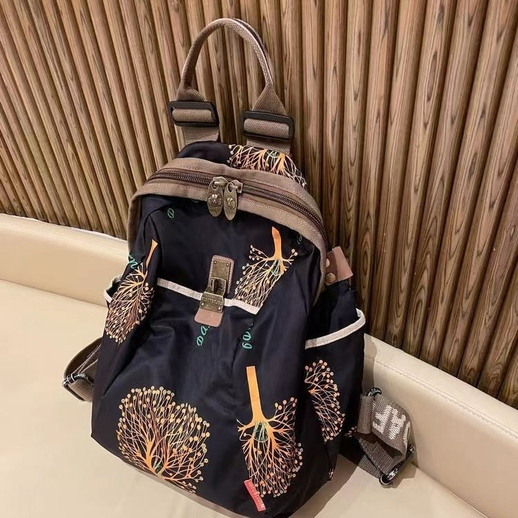 Women's New Slouchy Versatile Fashion Canvas Backpacks