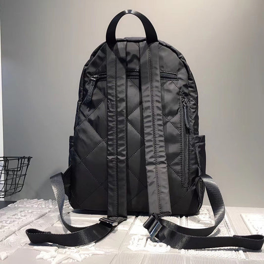 Waterproof Nylon Neutral College Commuter Notebook Middle School Students' Schoolbags