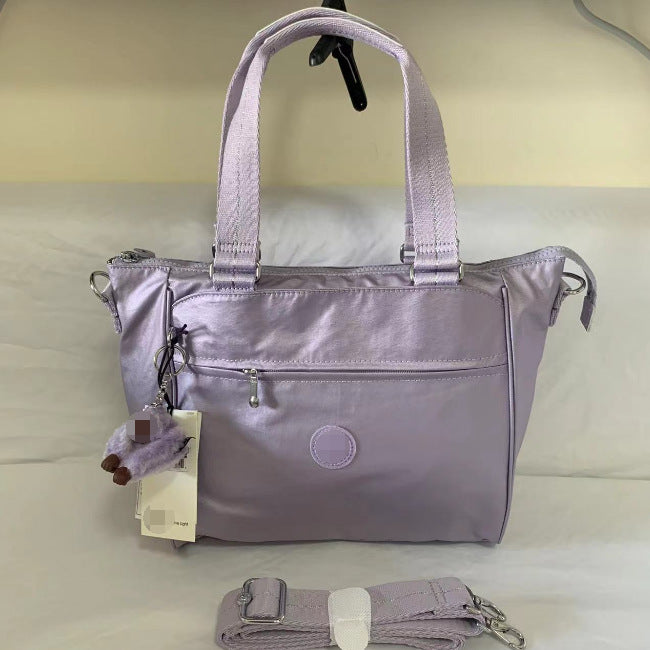 Women's Summer Limited Nylon Canvas Monkey Portable Handbags