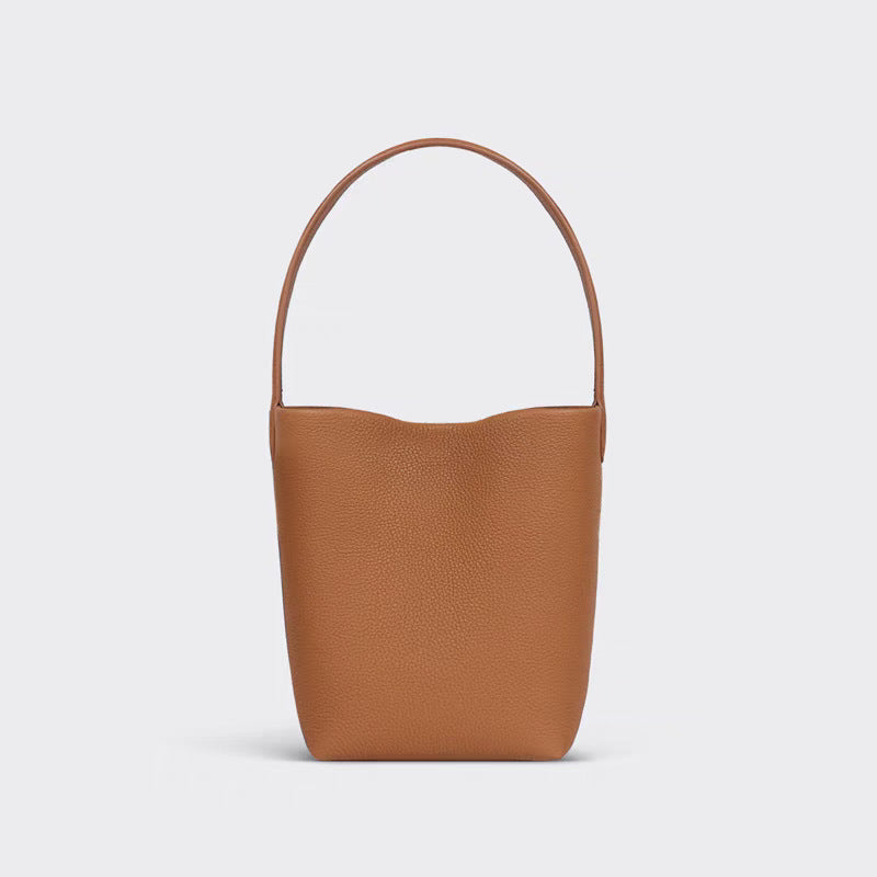 Women's Layer Cowhide High-grade Large Capacity Minimalist Bucket Bags