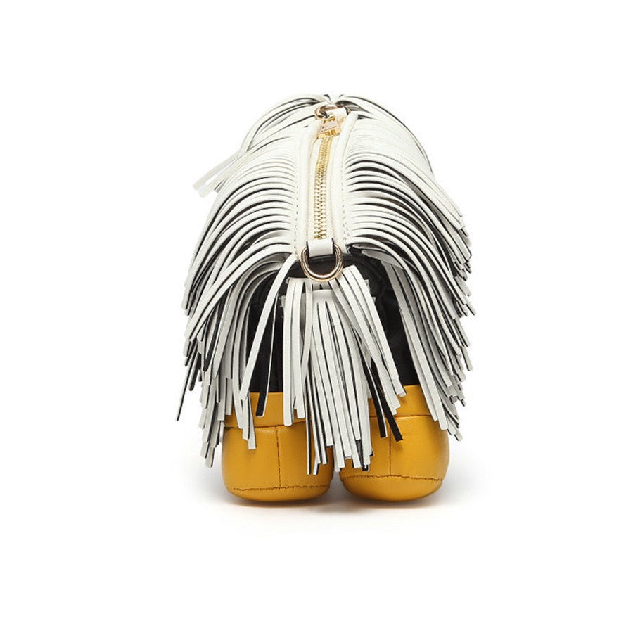 Women's Animal Fashion Tassel Puppy Design Sense Crossbody Bags