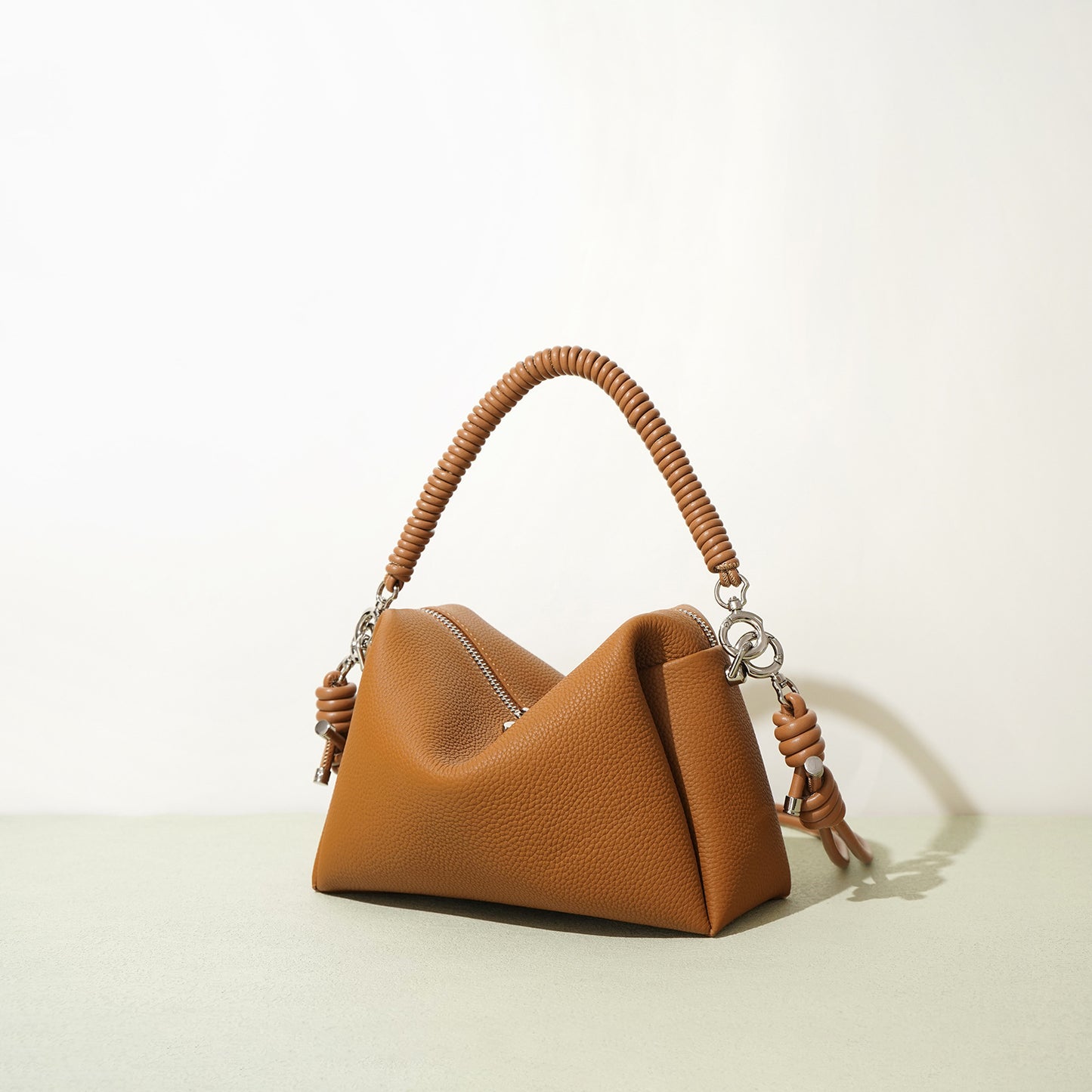 Layer Cowhide Size Cigarette Female Niche Shoulder Bags