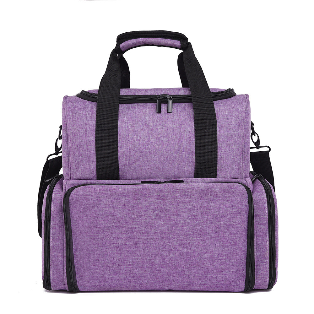 Capacity Multifunctional Wash Nail Polish Partition Cosmetic Bags