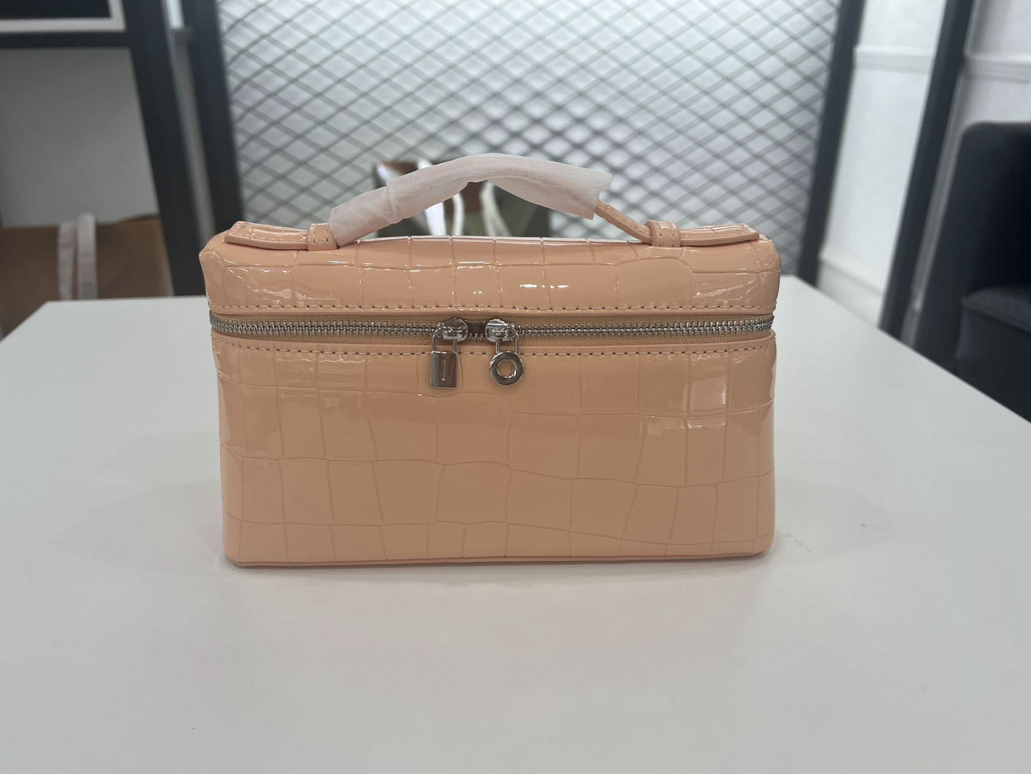 Women's Lunch Box Genuine Leather Portable For Bags