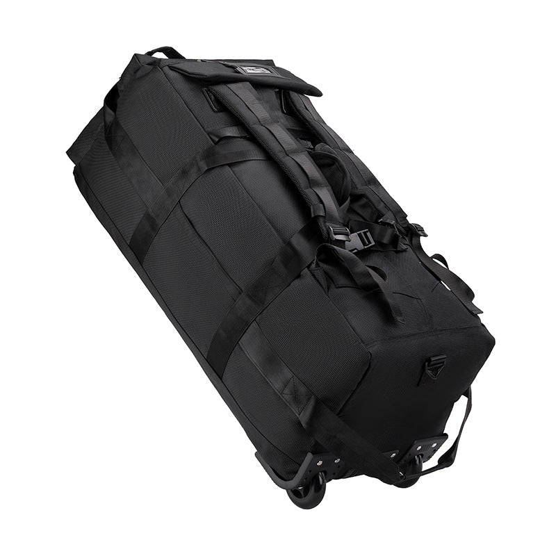 Capacity Multifunctional With Wheels Folding Camping Travel Bags