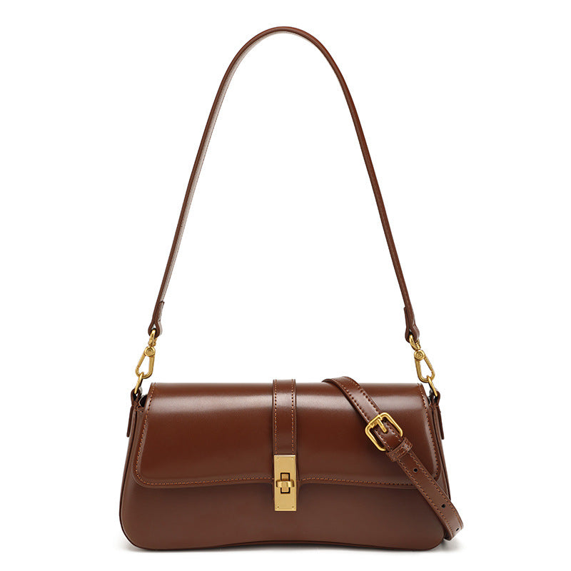 Women's High-grade Niche Fashion Underarm Western Style Small Square Bags