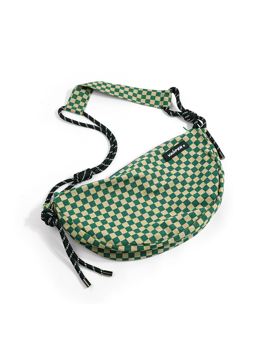 Women's & Men's & Hello Niche Dumpling Large Capacity Men's Messenger Bags