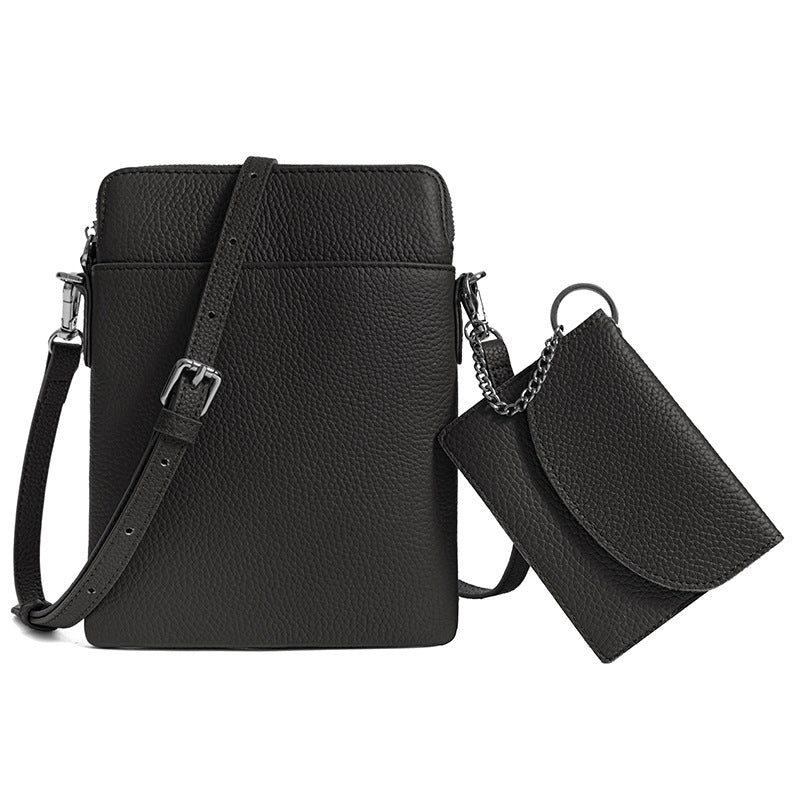Women's Genuine Leather Cell Fashion Minority Design Phone Bags