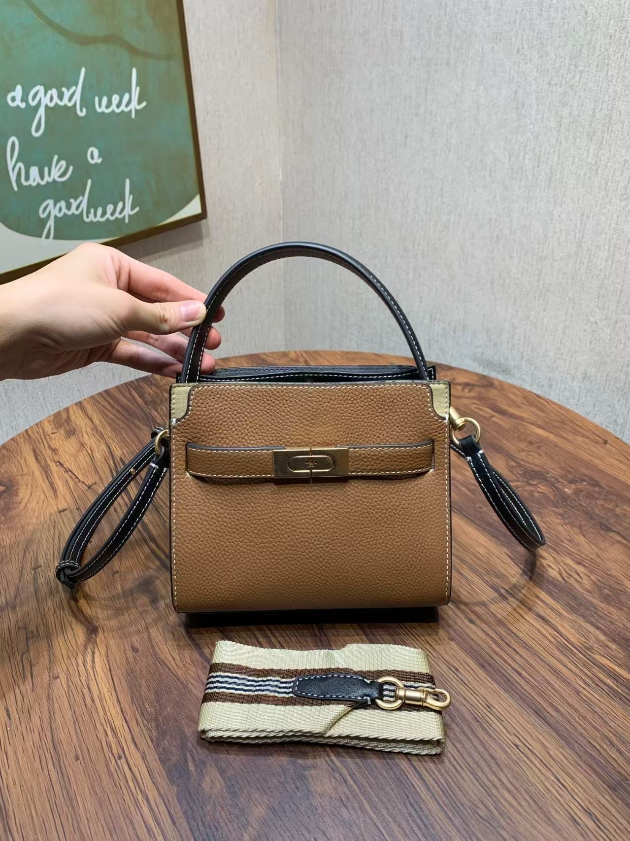 Women's Beautiful Classic Cowhide Kelly Simple Bags
