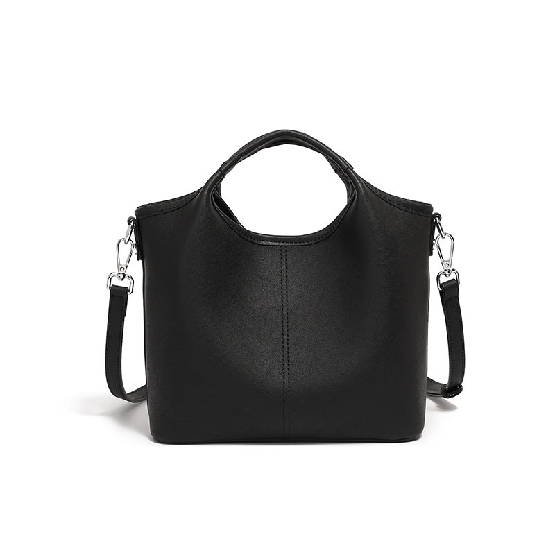 Women's Top Layer Leather Retro Portable High-grade Crossbody Bags
