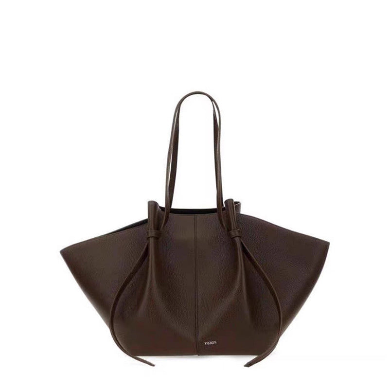 Women's Leather Large Capacity Portable Wings Style Tote Bags