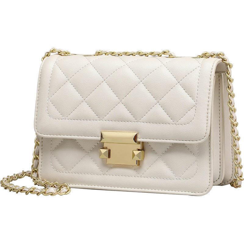 Women's Leather Fashion Light Luxury Versatile Commuter Crossbody Bags