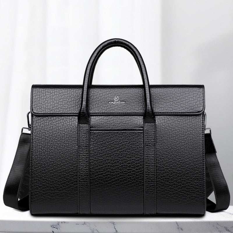 Men's Cool Kangaroo Hand Business Horizontal Computer Men's Handbags