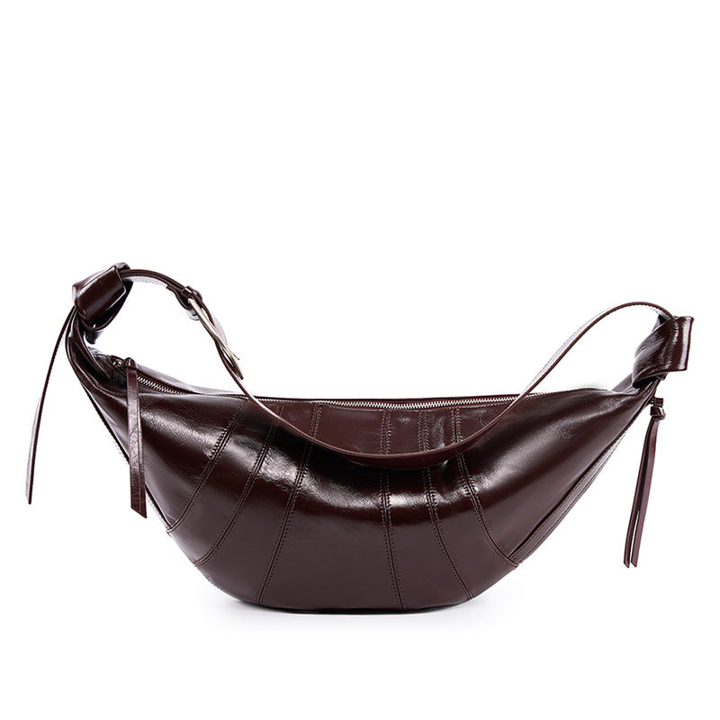 Women's Big Can Song Genuine Leather Versatile Shoulder Bags
