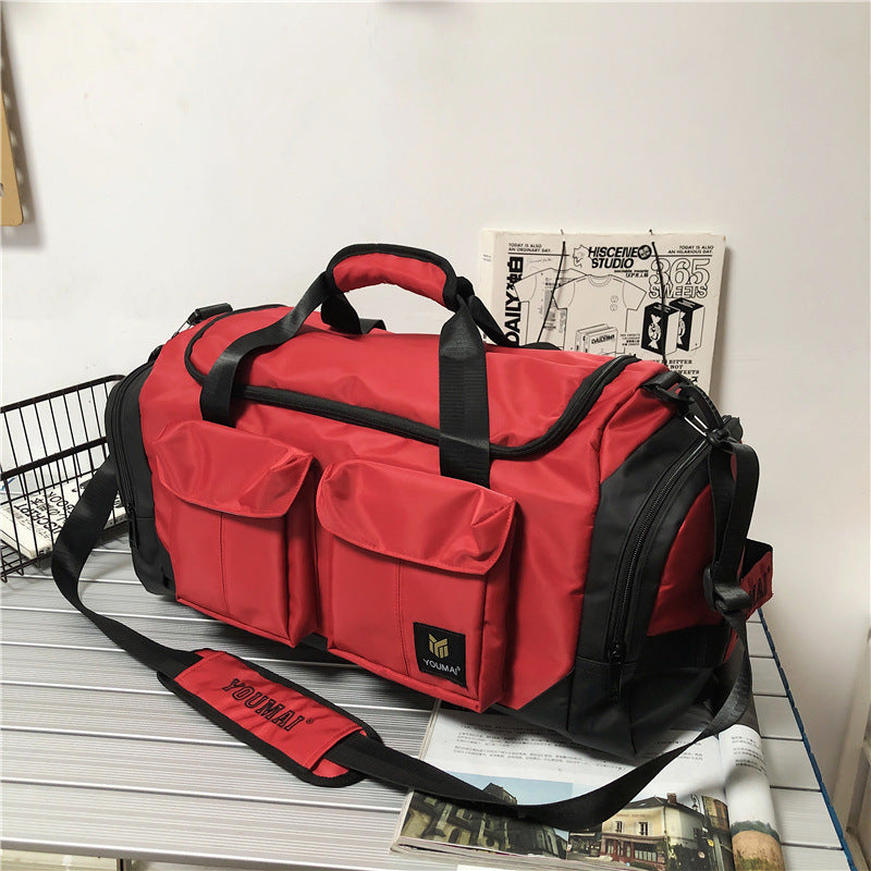 Men's Wet Separation Fitness Training Short Trip Men's Shoulder Bags