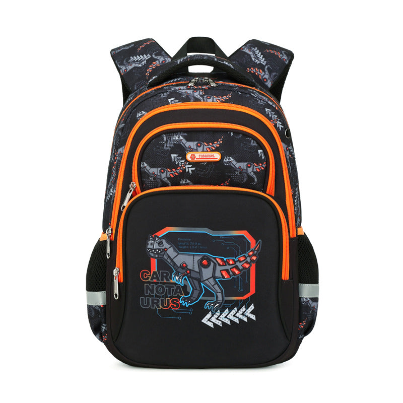 Boys Grade Stylish Lightweight Hu Ji Elementary School Students' Schoolbags