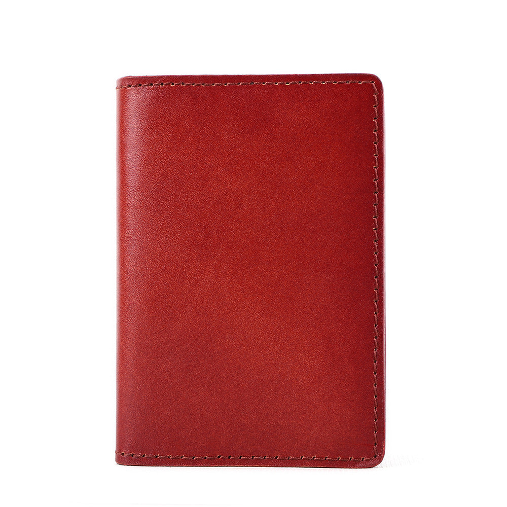 Unisex Driving License Multiple Slots Leather Card Holder