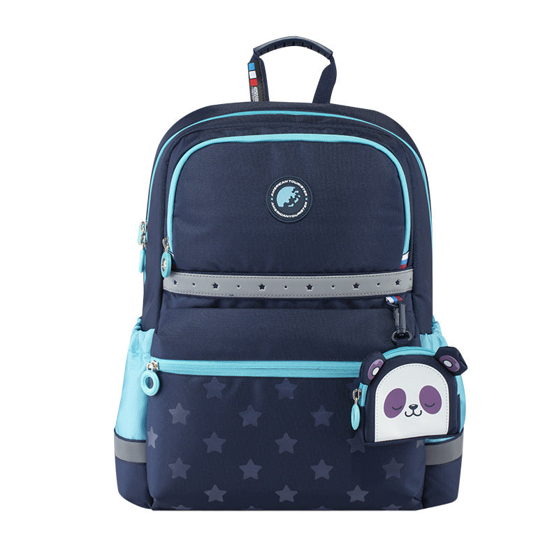 American Boys Grade Burden Reduction Spine Protection Ultra Light Elementary School Students' Schoolbags