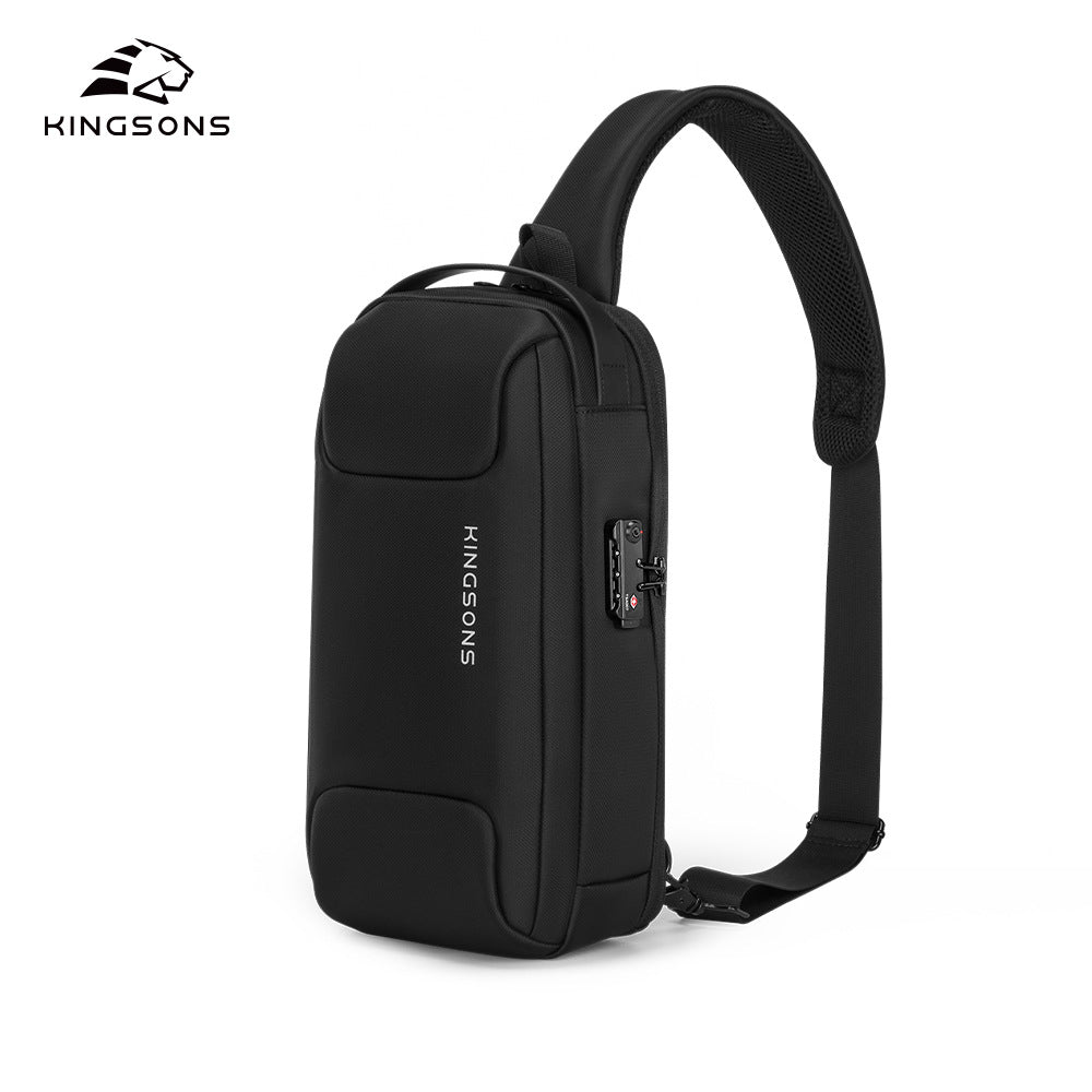 Men's Business Waterproof Upright High Quality Trendy Men's Chest Bags