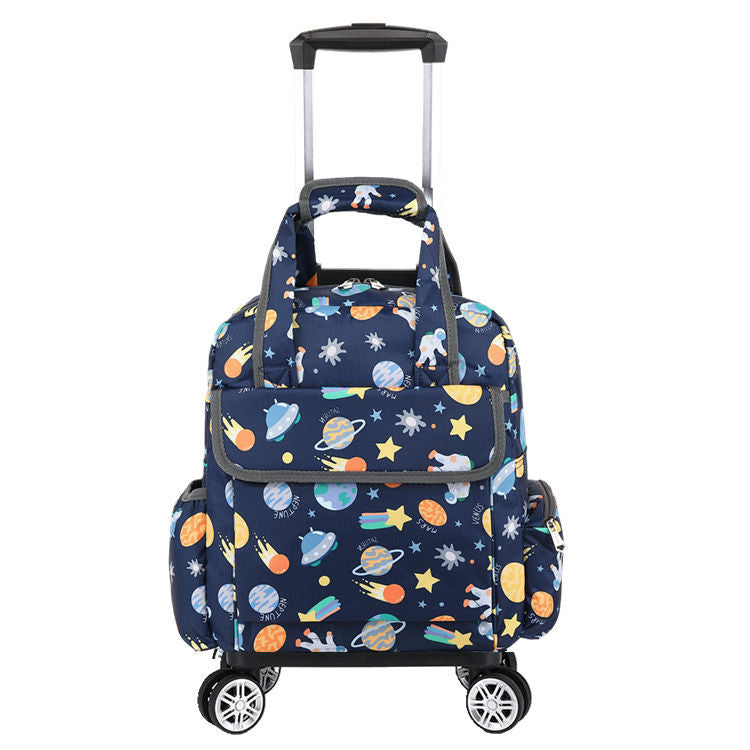 Trendy Foldable Mini Portable Boarding Cloth Travel Bags
