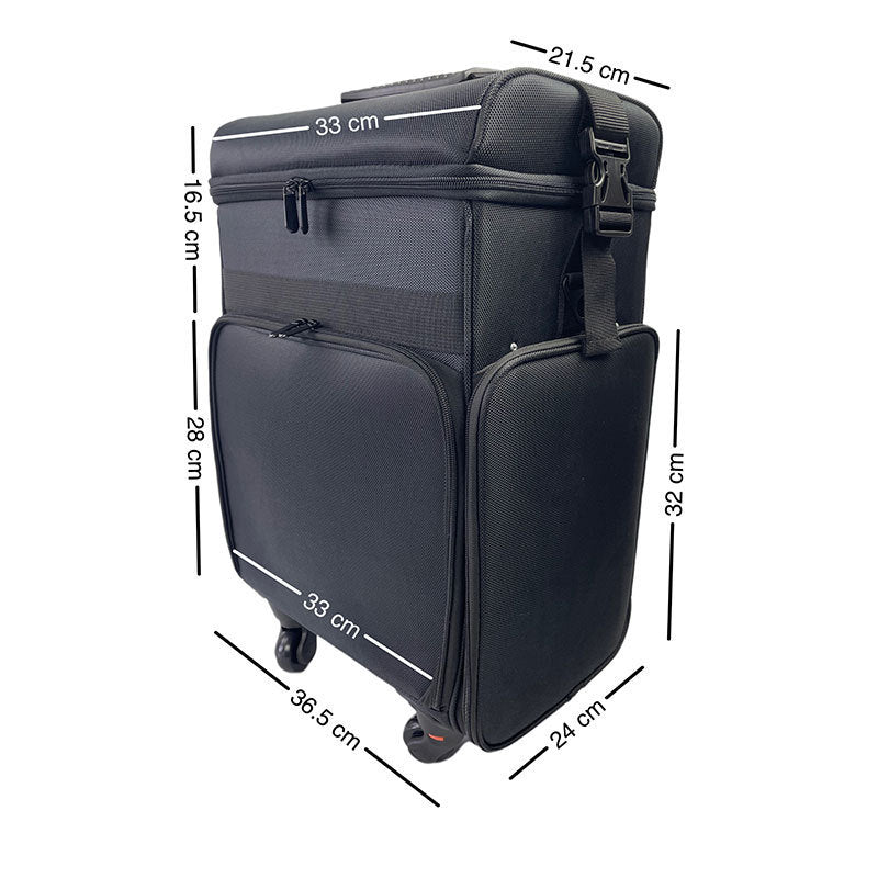 Cosmetics Toolbox Makeup Artist Box Partition Cosmetic Cases