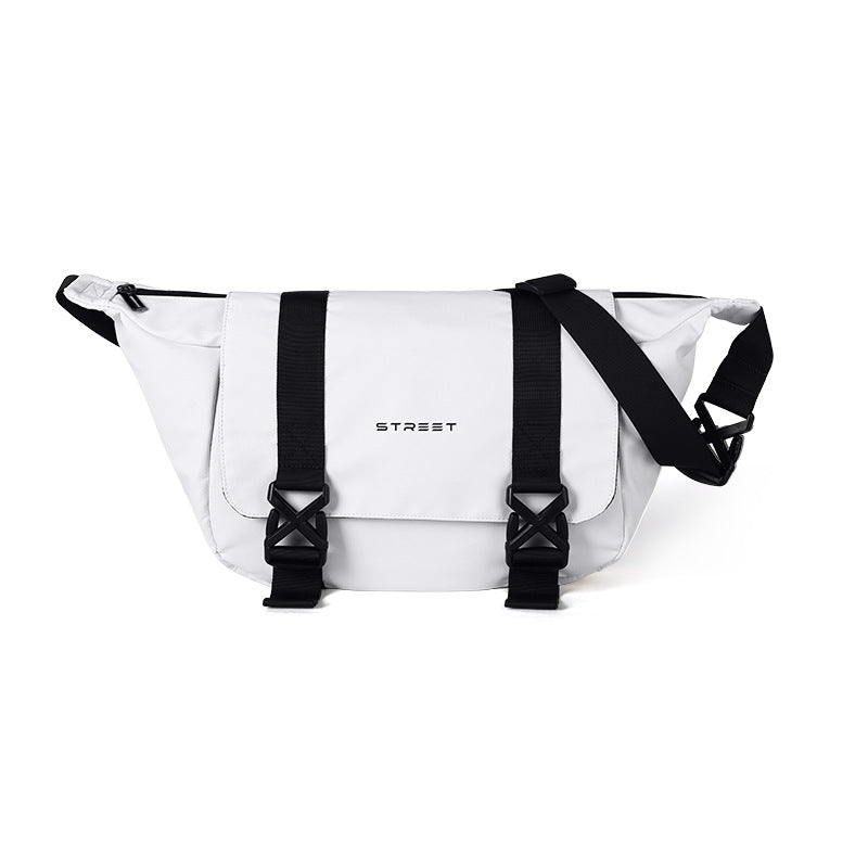 Men's Tooling Motorcycle Large Capacity Mechanical Style Shoulder Bags