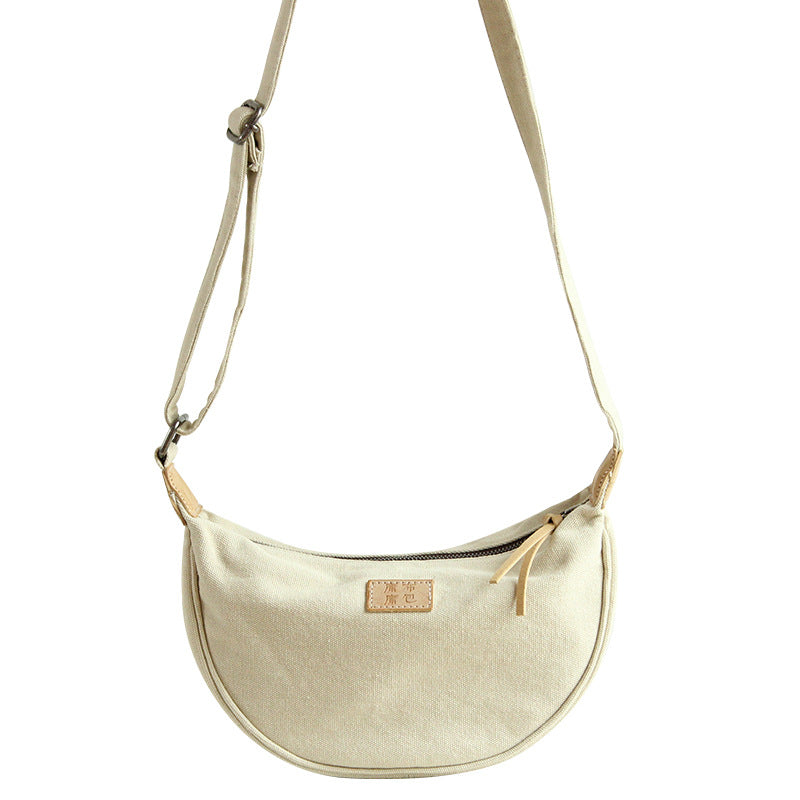 Women's Cloth Dumpling Canvas Fashion Simple Shoulder Bags