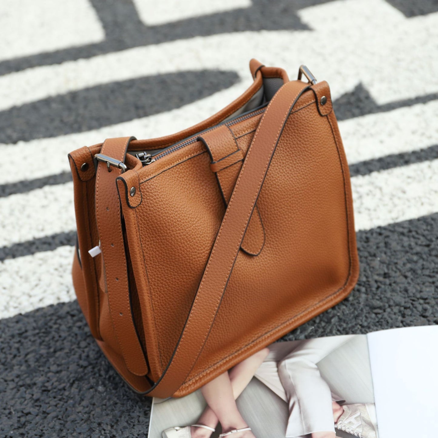 Women's Large Capacity For Fashion Big Top Layer Crossbody Bags