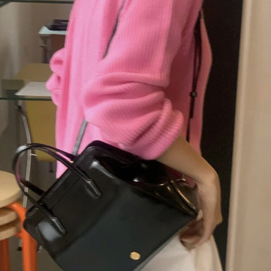 Women's Quality Niche Personality Retro Genuine Leather Versatile Crossbody Bags