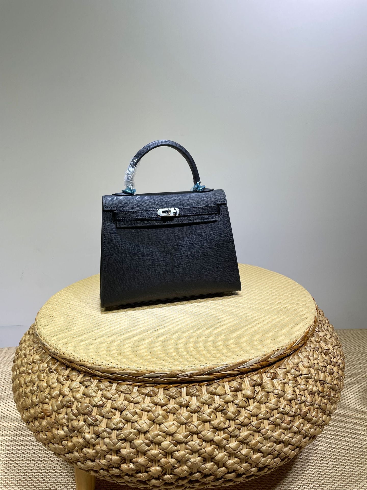 Vintage Kelly Palm Print Top Layer Bags