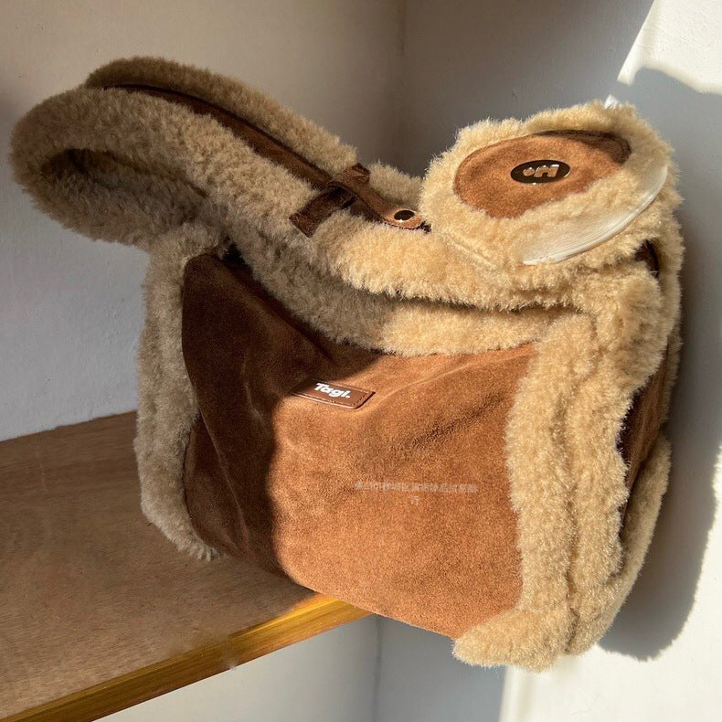 Bun Natural Wake-up Squares Egg Cakes Barley Shoulder Bags