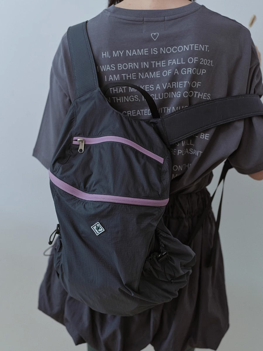 Classy Fashion Comfortable Niche Leisure Nylon Sports Backpacks