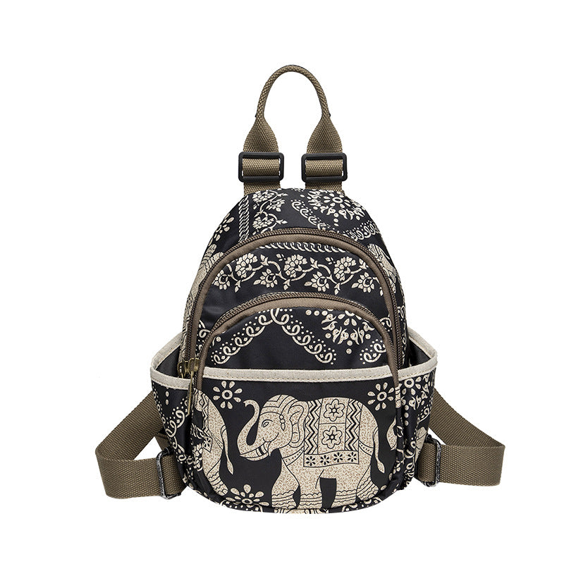 Women's Korean Style Fashion Cool Printed Polyester Backpacks