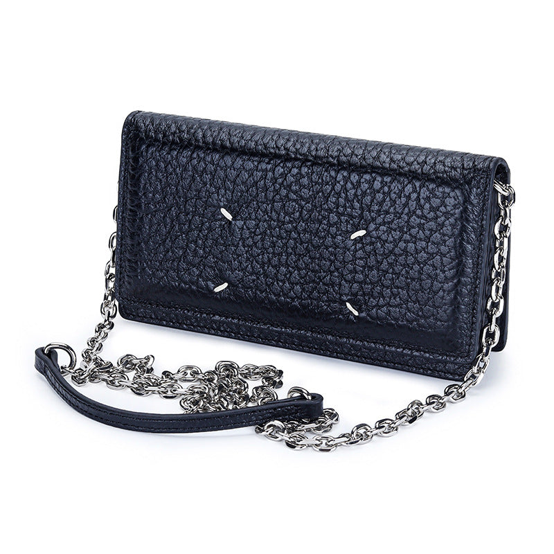 Women's First Layer Cowhide Elephant Pattern Minority Bags