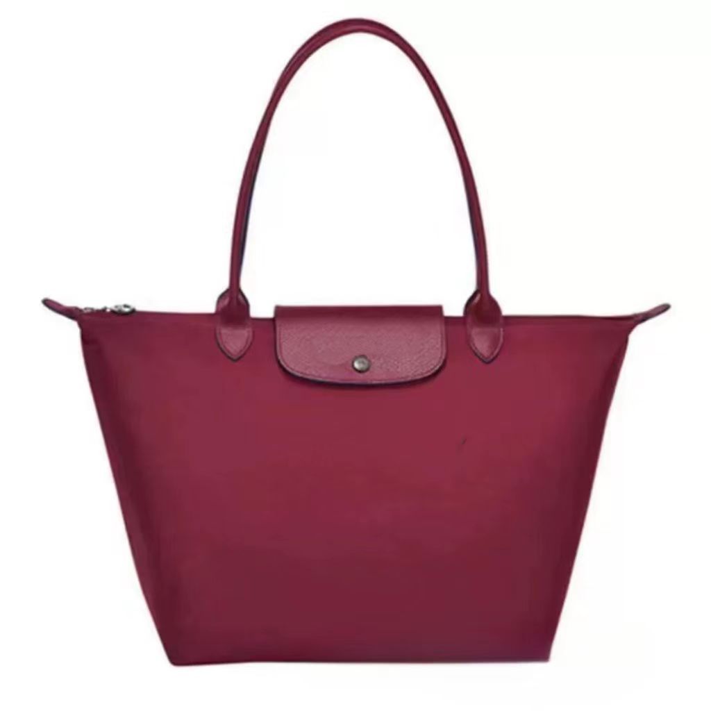 Women's French Large Capacity Commuter Portable Nylon Bags