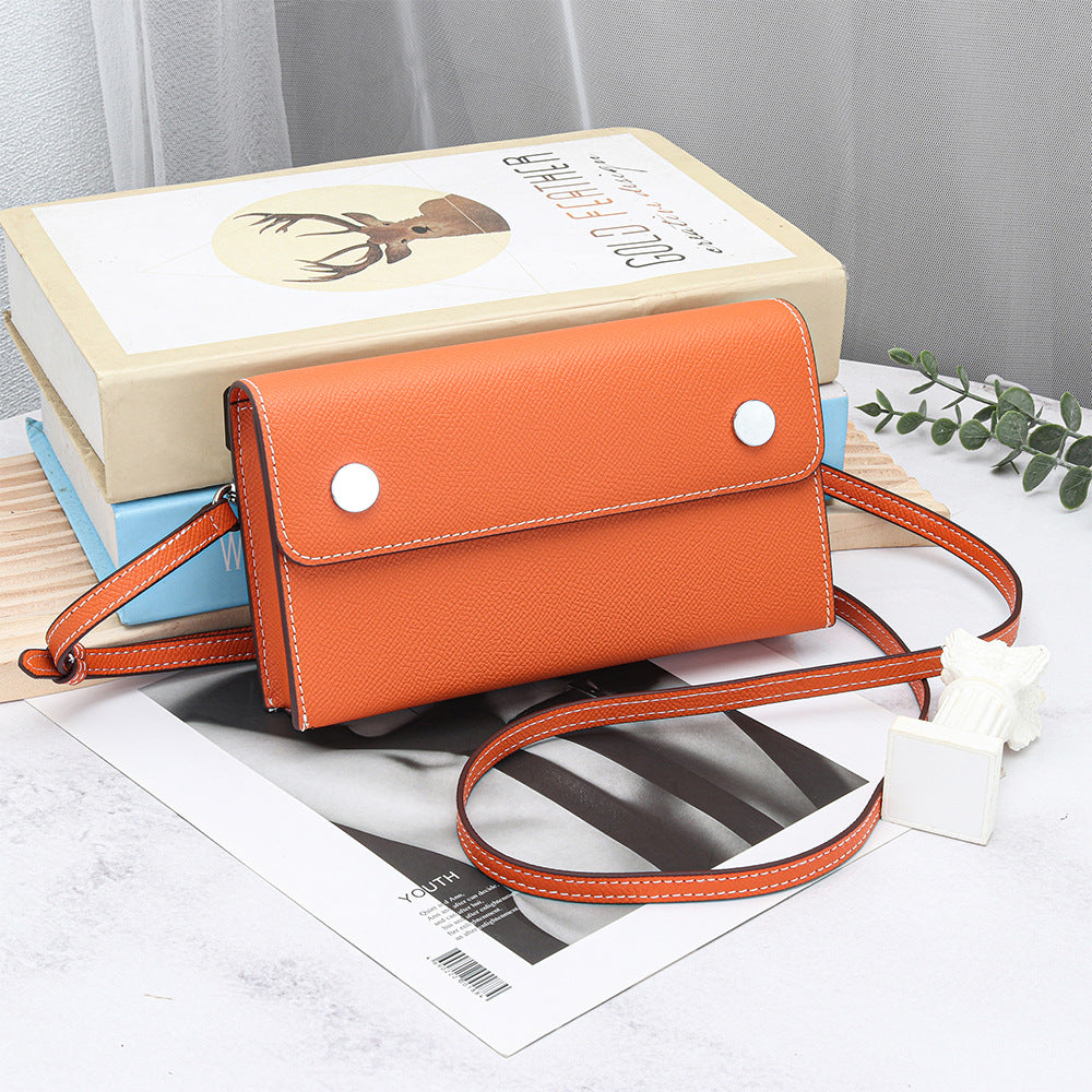 Women's High-grade Cowhide Palm Print Fashion Genuine Bags