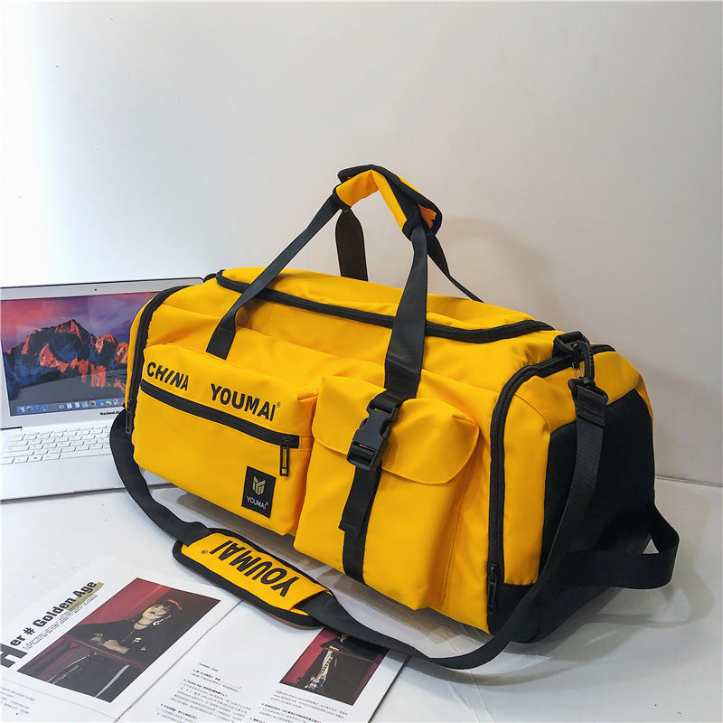 Women's & Men's & Hand-held Training Dry Wet Separation Travel Bags