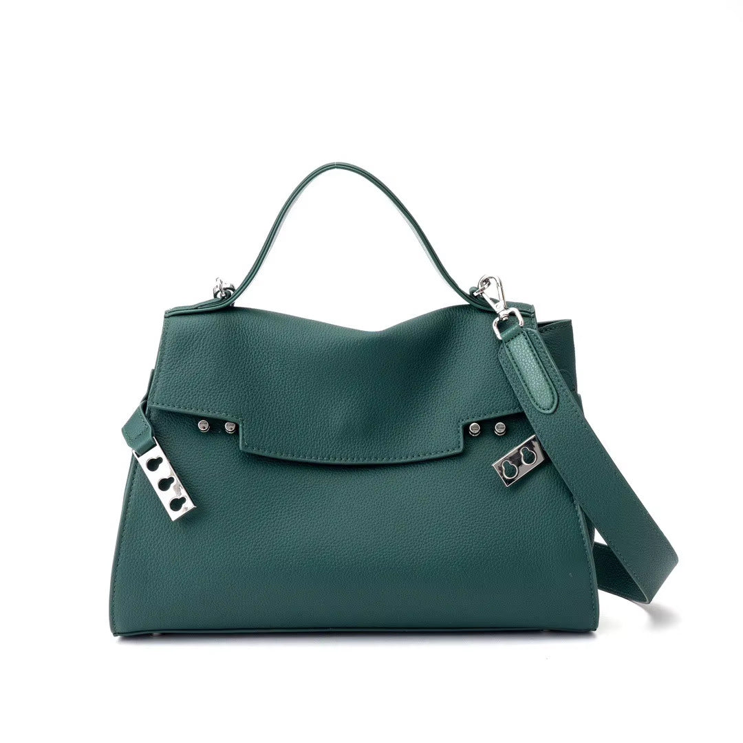 Women's Kelly High-grade Niche Leather Large Capacity Bags