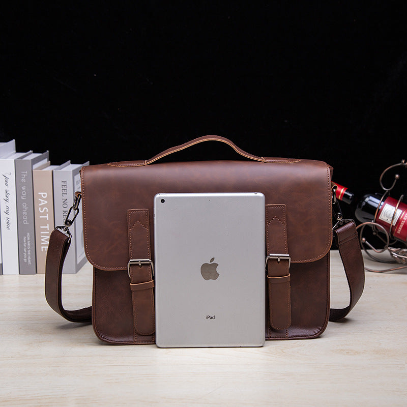 Men's Creative Stylish Business Horizontal Retro Men's Briefcases