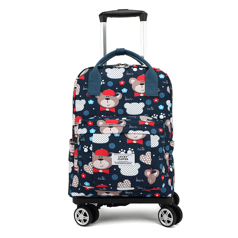 Popular Waterproof Printed Korean Style Portable Bags