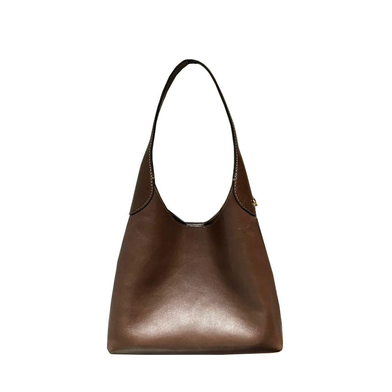 Women's Simple Large Capacity Totes Style Underarm Tote Bags