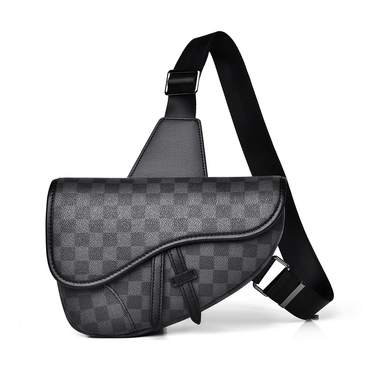 Men's Versatile Unique Saddle Fashion Trend Men's Messenger Bags