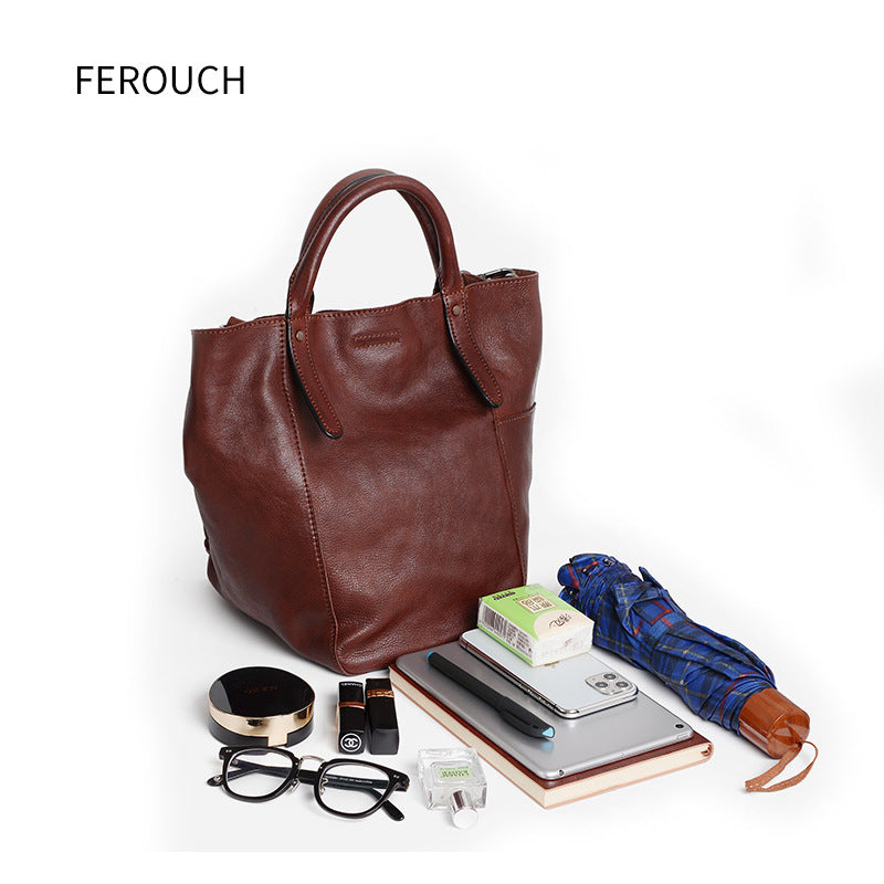 Women's Large Capacity Retro Fashion Easy Matching Handbags
