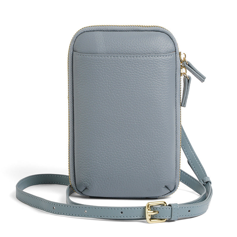Trendy Mobile Female Genuine Leather First Phone Bags