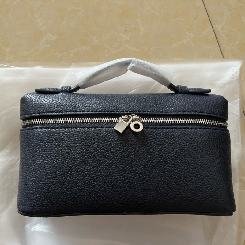 Women's Lunch Box Genuine Leather Portable For Bags