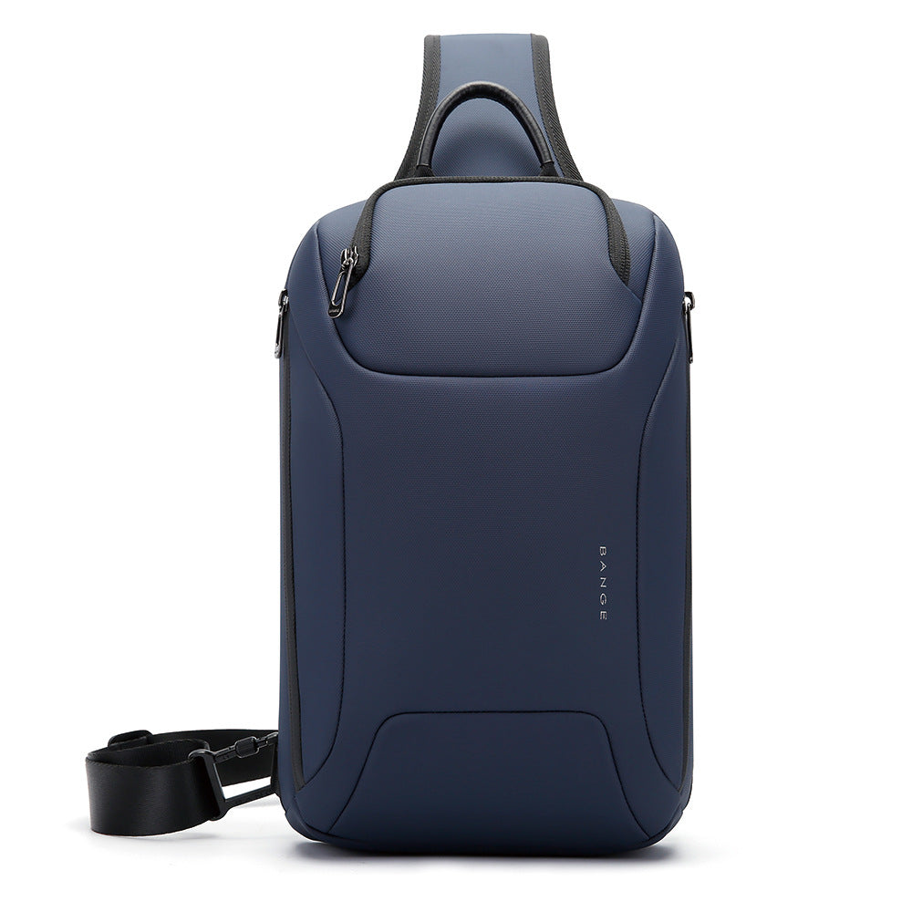 Men's Business Commute Large Capacity Korean Motorcycle Men's Chest Bags