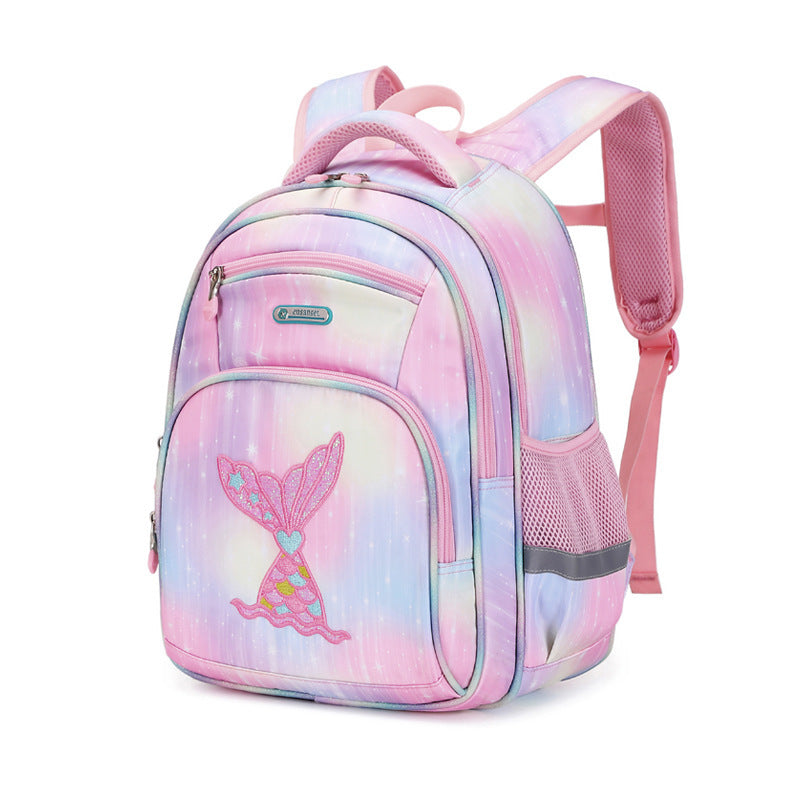 Primary Grade Burden Reduction Spine Protection Elementary School Students' Schoolbags