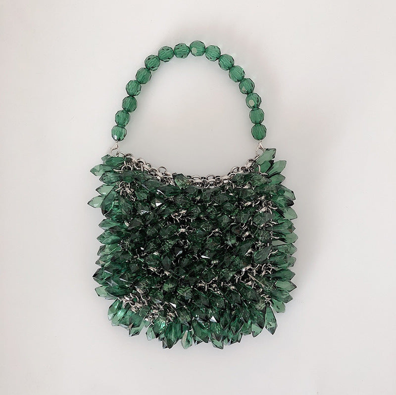 Women's Source Transparent Crystal Handmade Luxury Acrylic Bags