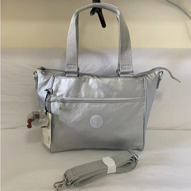 Women's Summer Limited Nylon Canvas Monkey Portable Handbags