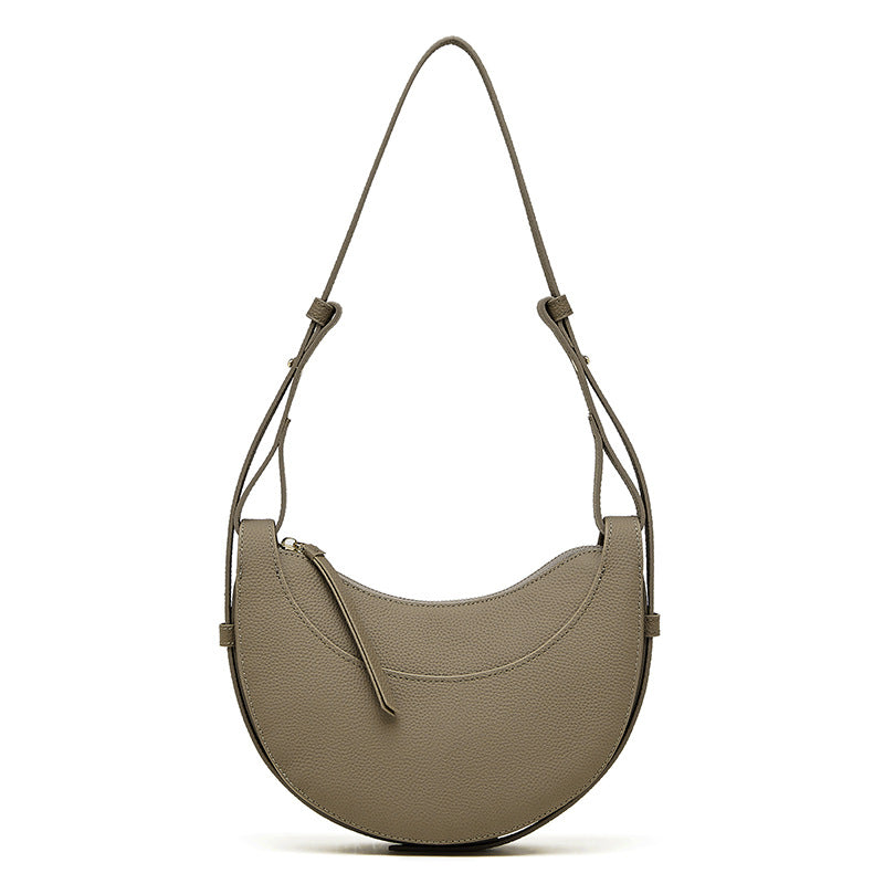 Women's Layer Cowhide Design Advanced Texture Selenodont Crossbody Bags
